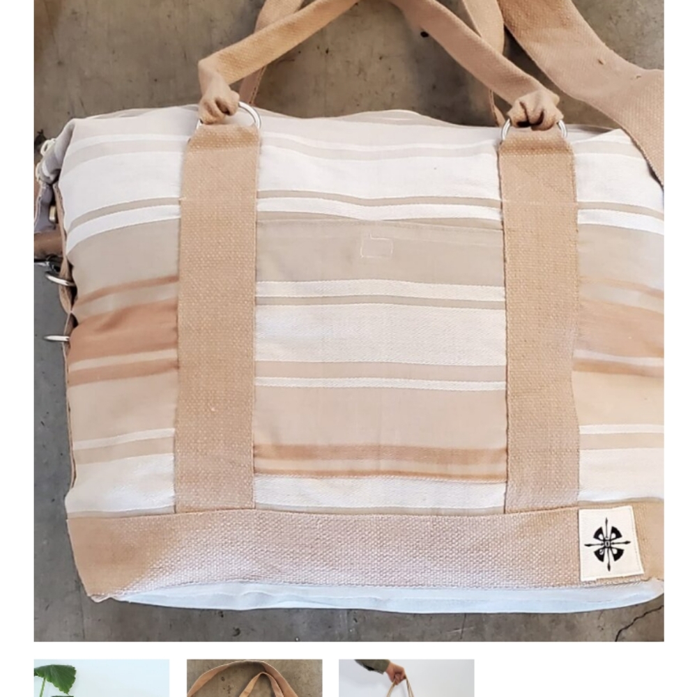 Love Nomadic neutral tote